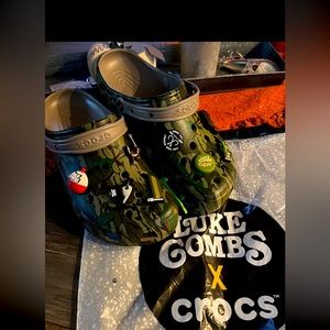 Luke Combs Bootlegger Crocs